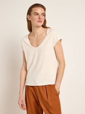 shirt with deep neckline (OCS) from LANIUS