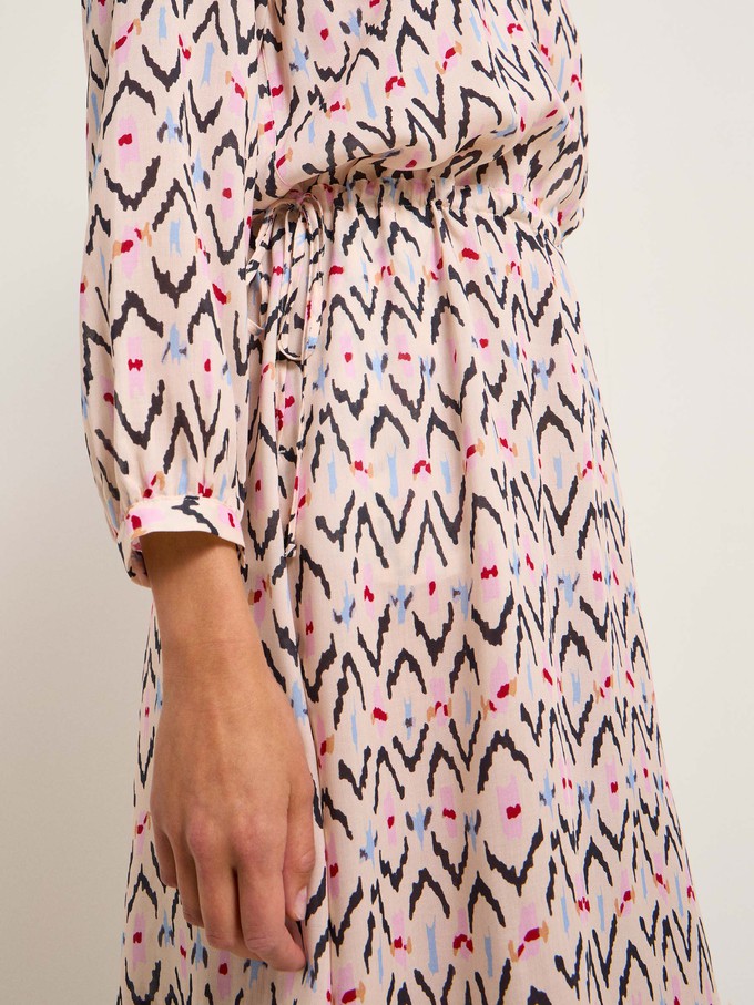 Midi dress print ikat from LANIUS