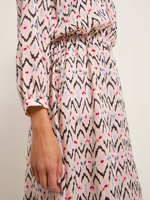 Midi dress print ikat from LANIUS