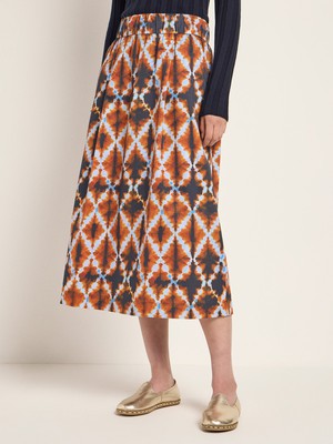 midi skirt with elastic waistband (GOTS) from LANIUS