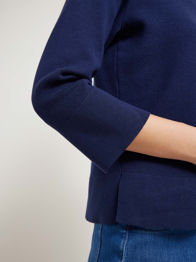 Sweater in Punto Milano (GOTS) from LANIUS