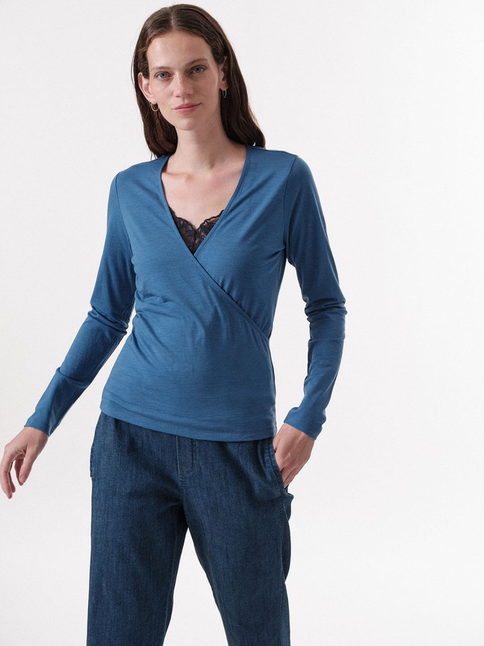 Wrap-around shirt from LANIUS