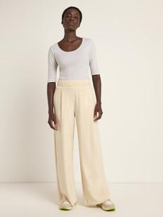 Wide leg trousers (GOTS) via LANIUS