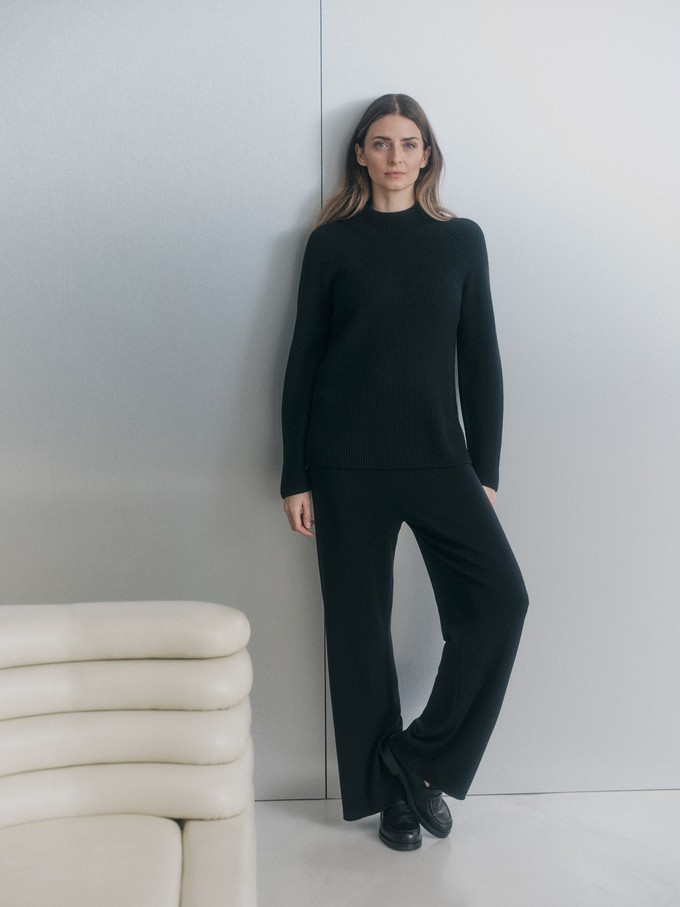 Ribbed sweater (GOTS) from LANIUS
