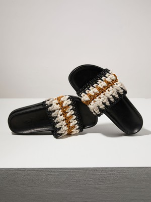 Macrame mules from LANIUS