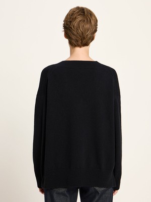V-neck sweater (GOTS) from LANIUS