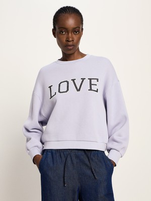 Pre-order - Statement sweatshirt (GOTS) from LANIUS