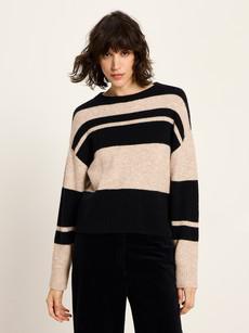 Striped sweater via LANIUS