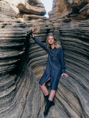 denim dress from LANIUS