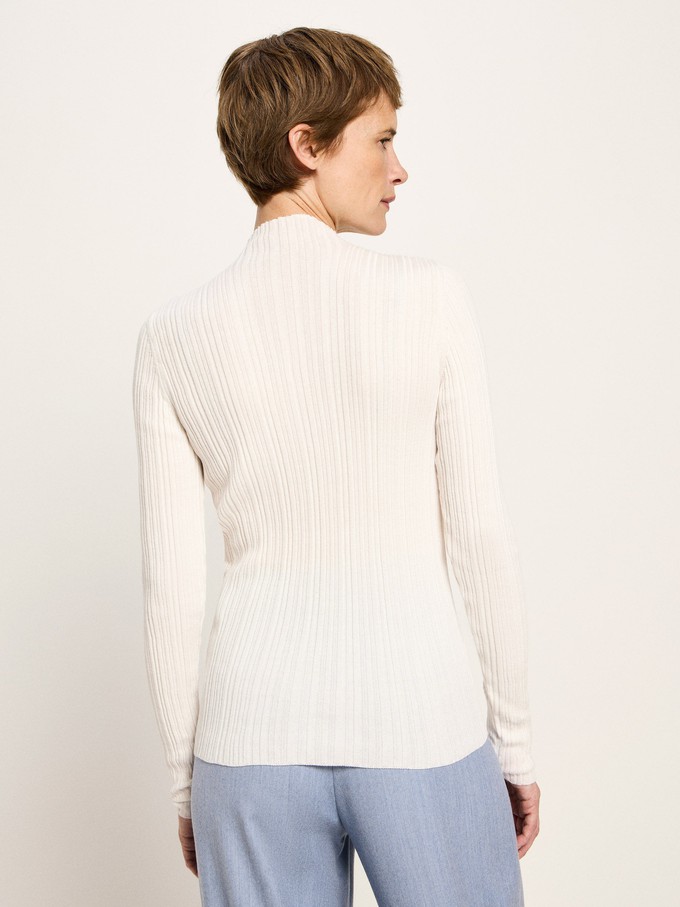 Ribbed sweater (GOTS) from LANIUS