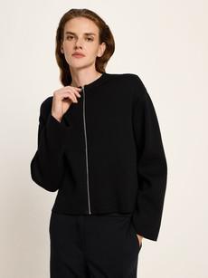 Cardigan with zipper (GOTS) via LANIUS