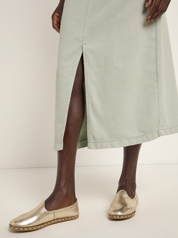 skirt with slit (GOTS) from LANIUS