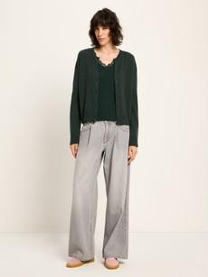 Boxy Cardigan (GOTS) via LANIUS