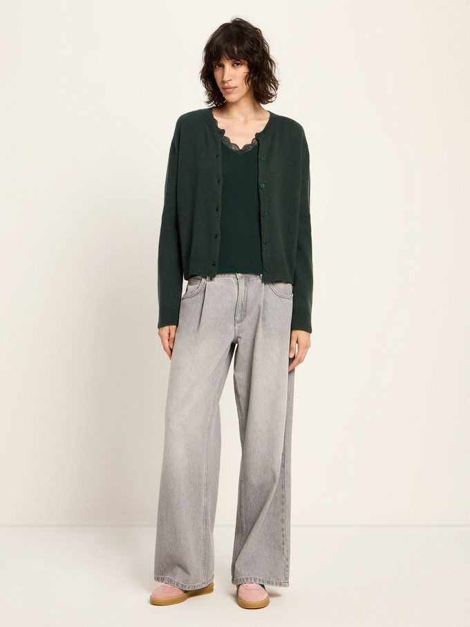 Boxy Cardigan (GOTS) from LANIUS