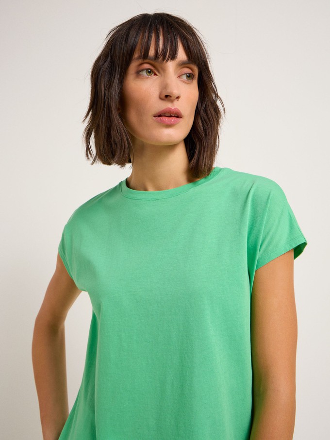 Shirt with dropped shoulder (GOTS) from LANIUS