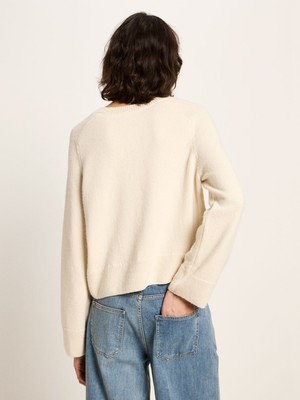 Cropped sweater (GOTS) from LANIUS