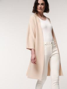Knitted coat (GOTS) via LANIUS