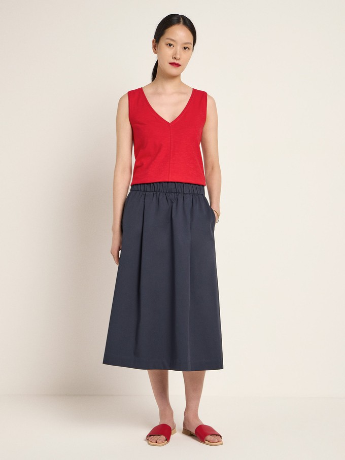 skirt with elastic waistband GOTS from LANIUS