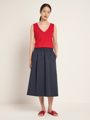 skirt with elastic waistband GOTS from LANIUS