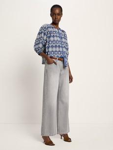 Ruffle blouse via LANIUS