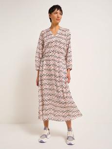 Midi dress print ikat via LANIUS