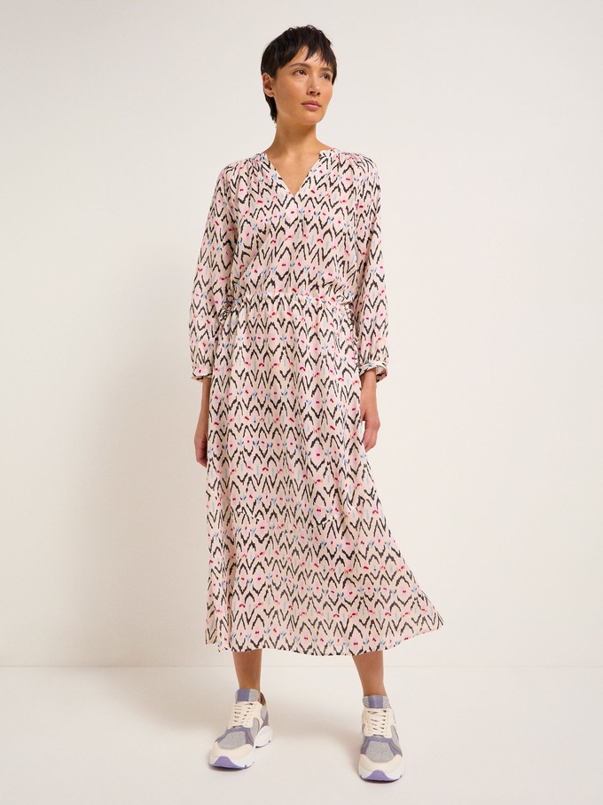 Midi dress print ikat from LANIUS