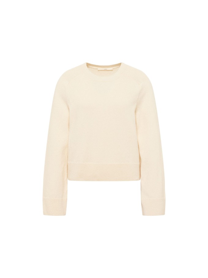 Cropped sweater (GOTS) from LANIUS