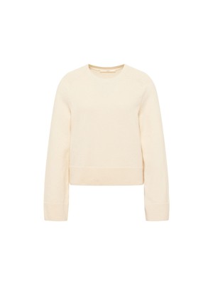 Cropped sweater (GOTS) from LANIUS
