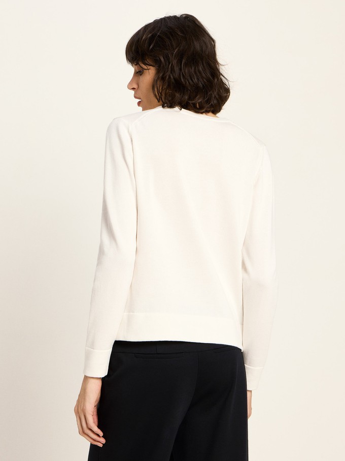 Round neck sweater (GOTS) from LANIUS