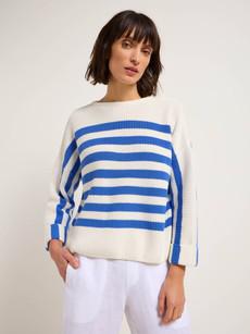 Striped sweater (GOTS) via LANIUS