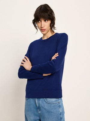 Round neck sweater (GOTS) from LANIUS