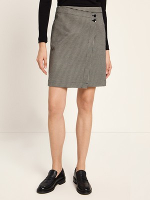 Houndstooth skirt (GOTS) from LANIUS
