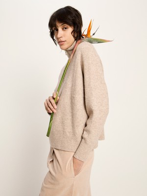 Half-zip sweater from LANIUS