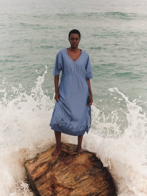 striped dress (GOTS) from LANIUS