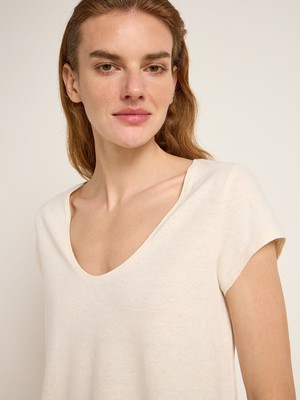 shirt with deep neckline (OCS) from LANIUS