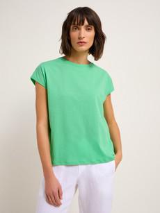 Shirt with dropped shoulder (GOTS) via LANIUS