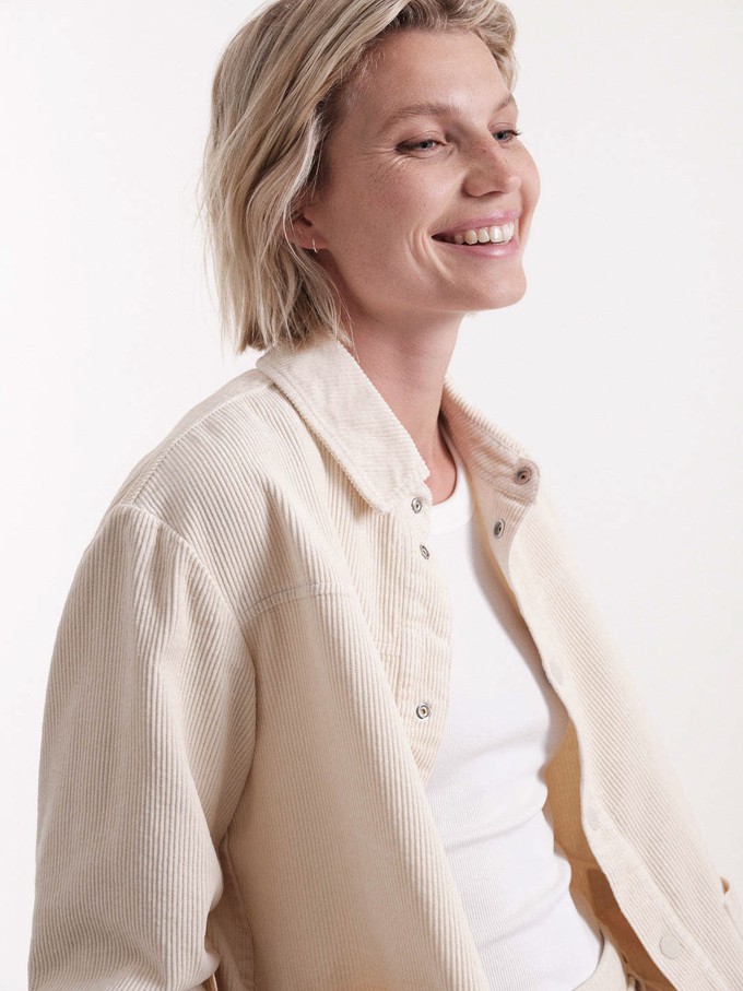 Corduroy shirt jacket from LANIUS