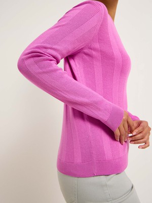 Wide rib sweater (GOTS) from LANIUS