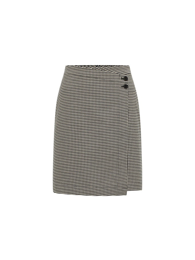 Houndstooth skirt (GOTS) from LANIUS
