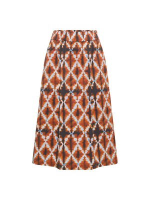 midi skirt with elastic waistband (GOTS) from LANIUS