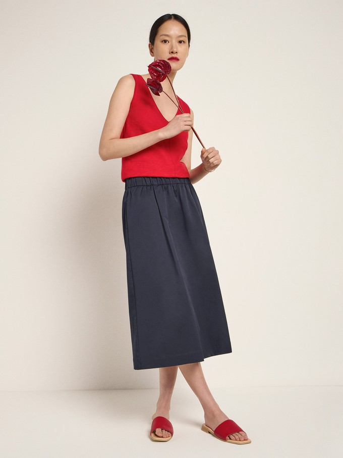 skirt with elastic waistband GOTS from LANIUS
