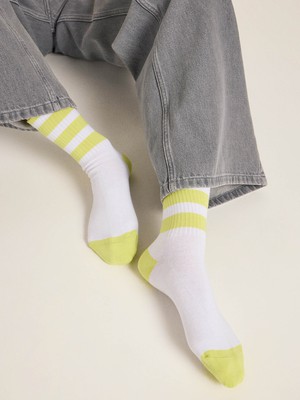 Colourblock socks (GOTS) from LANIUS