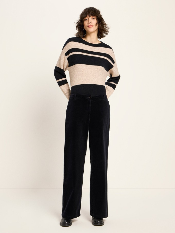 Corduroy Marlene trousers (GOTS) from LANIUS