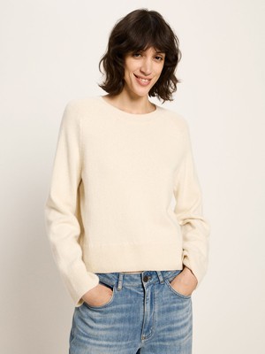 Cropped sweater (GOTS) from LANIUS
