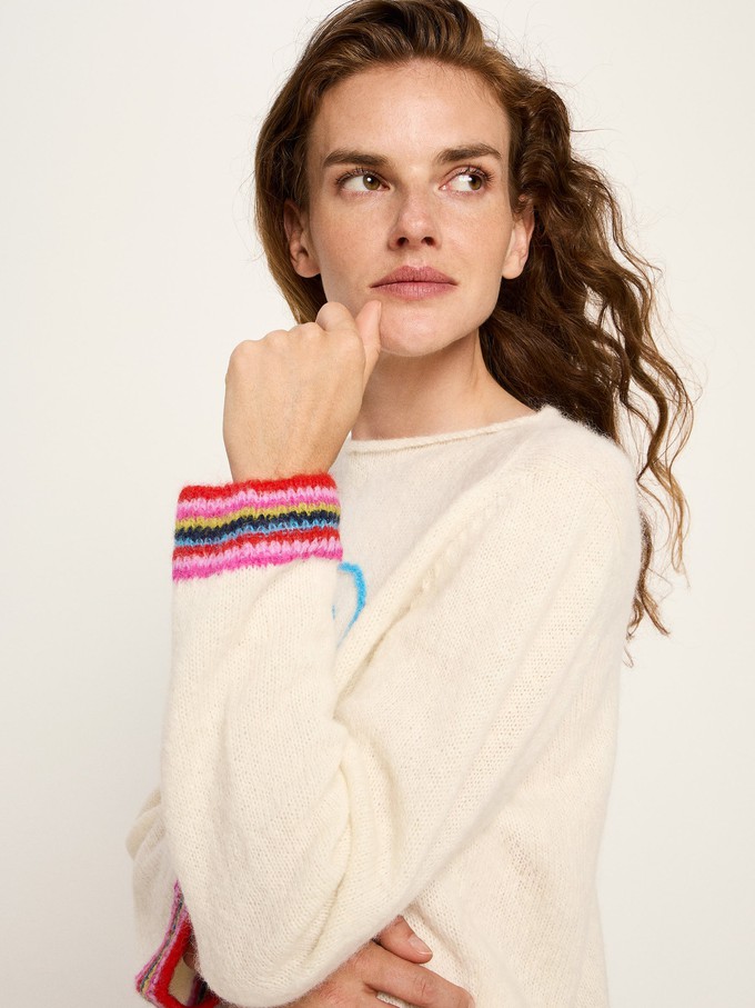 Pre-order - Sweater with embroidery from LANIUS