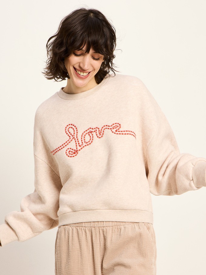 Statement sweatshirt (GOTS) from LANIUS