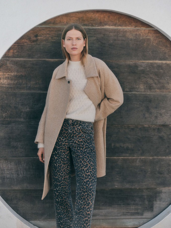 cable-knit sweater from LANIUS