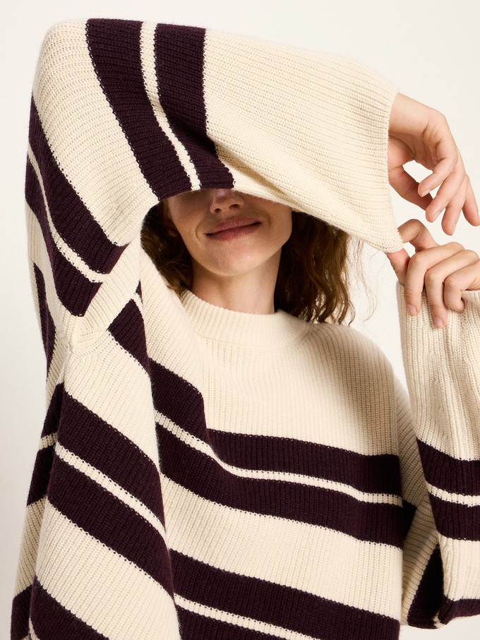 Striped sweater (GOTS) from LANIUS