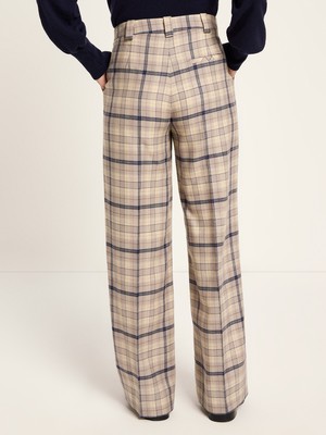 Check Marlene trousers from LANIUS