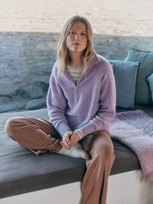 Half-zip sweater from LANIUS